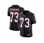Youth Nike Atlanta Falcons #73 Ryan Schraeder Vapor Untouchable Limited Black Alternate NFL Jersey