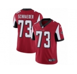 Youth Nike Atlanta Falcons #73 Ryan Schraeder Vapor Untouchable Limited Red Team Color NFL Jersey