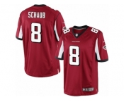 Youth Nike Atlanta Falcons #8 Matt Schaub Limited Red Team Color NFL Jersey