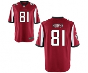 Youth Nike Atlanta Falcons #81 Austin Hooper Red Team Color NFL Jersey