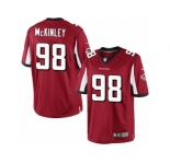 Youth Nike Atlanta Falcons #98 Takkarist McKinley Elite Red Team Color NFL Jersey