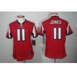 nike youth nfl jerseys atlanta falcons #11 jones red[nike limited]