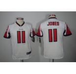 nike youth nfl jerseys atlanta falcons #11 jones white[nike limited]