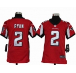 nike youth nfl jerseys atlanta falcons #2 matt ryan red[nike]