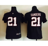 nike youth nfl jerseys atlanta falcons #21 sanders black[nike]