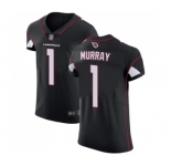 Men's Arizona Cardinals #1 Kyler Murray Black Alternate Vapor Untouchable Elite Player Football Jersey