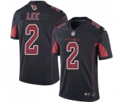 Men's Nike Arizona Cardinals #2 Andy Lee Elite Black Rush Vapor Untouchable NFL Jersey
