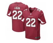 Men's Nike Arizona Cardinals #22 T. J. Logan Elite Red Team Color NFL Jersey