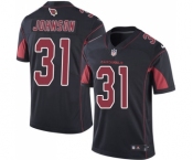 Men's Nike Arizona Cardinals #31 David Johnson Elite Black Rush Vapor Untouchable NFL Jersey