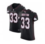 Men's Nike Arizona Cardinals #33 Tre Boston Black Alternate Vapor Untouchable Elite Player NFL Jersey