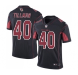 Men's Nike Arizona Cardinals #40 Pat Tillman Elite Black Rush Vapor Untouchable NFL Jersey