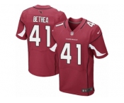 Men's Nike Arizona Cardinals #41 Antoine Bethea Elite Red Team Color NFL Jersey
