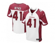 Men's Nike Arizona Cardinals #41 Antoine Bethea Elite White NFL Jersey
