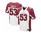 Men's Nike Arizona Cardinals #53 A.Q. Shipley Elite White NFL Jersey