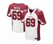 Men's Nike Arizona Cardinals #69 Evan Mathis Elite White NFL Jersey