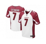 Men's Nike Arizona Cardinals #7 Chandler Catanzaro Elite White NFL Jersey