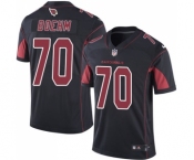 Men's Nike Arizona Cardinals #70 Evan Boehm Elite Black Rush Vapor Untouchable NFL Jersey