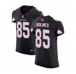 Men's Nike Arizona Cardinals #85 Gabe Holmes Black Alternate Vapor Untouchable Elite Player NFL Jersey