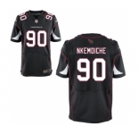 Men's Nike Arizona Cardinals #90 Robert Nkemdiche Elite Black Alternate NFL Jersey