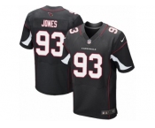 Men's Nike Arizona Cardinals #93 Jarvis Jones Elite Black Alternate NFL Jersey