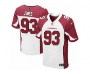Men's Nike Arizona Cardinals #93 Jarvis Jones Elite White NFL Jersey