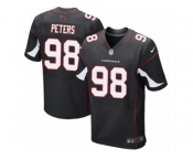 Men's Nike Arizona Cardinals #98 Corey Peters Elite Black Alternate NFL Jersey