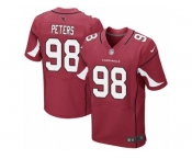 Men's Nike Arizona Cardinals #98 Corey Peters Elite Red Team Color NFL Jersey