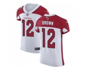 Nike Arizona Cardinals #12 John Brown White Men Stitched NFL Vapor Untouchable Elite Jersey