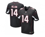 Nike Arizona Cardinals #14 J.J. Nelson Black jerseys[Elite]