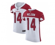 Nike Arizona Cardinals #14 J.J. Nelson White Men Stitched NFL Vapor Untouchable Elite Jersey