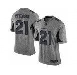 Nike Arizona Cardinals #21 Patrick Peterson Gray Gridiron Gray Jersey[Limited]