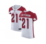 Nike Arizona Cardinals #21 Patrick Peterson White Men Stitched NFL Vapor Untouchable Elite Jersey