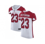 Nike Arizona Cardinals #23 Adrian Peterson White Men Stitched NFL Vapor Untouchable Elite Jersey