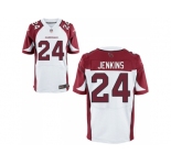 Nike Arizona Cardinals #24 Mike Jenkins White Elite Jersey