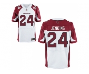 Nike Arizona Cardinals #24 Mike Jenkins White Elite Jersey