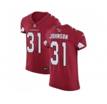 Nike Arizona Cardinals #31 David Johnson Red Team Color Men Stitched NFL Vapor Untouchable Elite Jersey