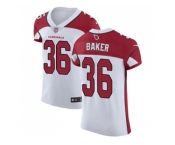 Nike Arizona Cardinals #36 Budda Baker White Men Stitched NFL Vapor Untouchable Elite Jersey