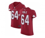Nike Arizona Cardinals #64 Mason Cole Red Team Color Men Stitched NFL Vapor Untouchable Elite Jersey