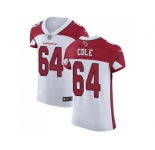 Nike Arizona Cardinals #64 Mason Cole White Men Stitched NFL Vapor Untouchable Elite Jersey