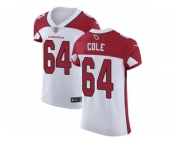Nike Arizona Cardinals #64 Mason Cole White Men Stitched NFL Vapor Untouchable Elite Jersey
