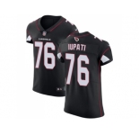 Nike Arizona Cardinals #76 Mike Iupati Black Alternate Men Stitched NFL Vapor Untouchable Elite Jersey