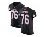 Nike Arizona Cardinals #76 Mike Iupati Black Alternate Men Stitched NFL Vapor Untouchable Elite Jersey