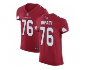 Nike Arizona Cardinals #76 Mike Iupati Red Team Color Men Stitched NFL Vapor Untouchable Elite Jersey