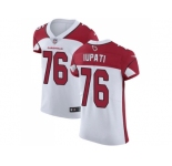 Nike Arizona Cardinals #76 Mike Iupati White Men Stitched NFL Vapor Untouchable Elite Jersey