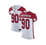Nike Arizona Cardinals #90 Robert Nkemdiche White Men Stitched NFL Vapor Untouchable Elite Jersey