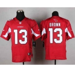 nike nfl jerseys arizona cardinals #13 brown red[Elite][brown]