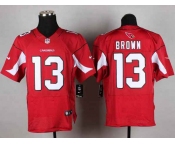 nike nfl jerseys arizona cardinals #13 brown red[Elite][brown]