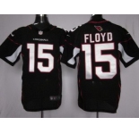 nike nfl jerseys arizona cardinals #15 floyd black[Elite]