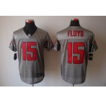 nike nfl jerseys arizona cardinals #15 floyd grey[Elite shadow]