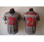 nike nfl jerseys arizona cardinals #21 peterson grey[Elite shadow]